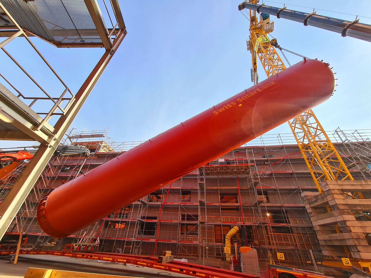 Rekord-Wärmespeicher zum Firmenjubiläum